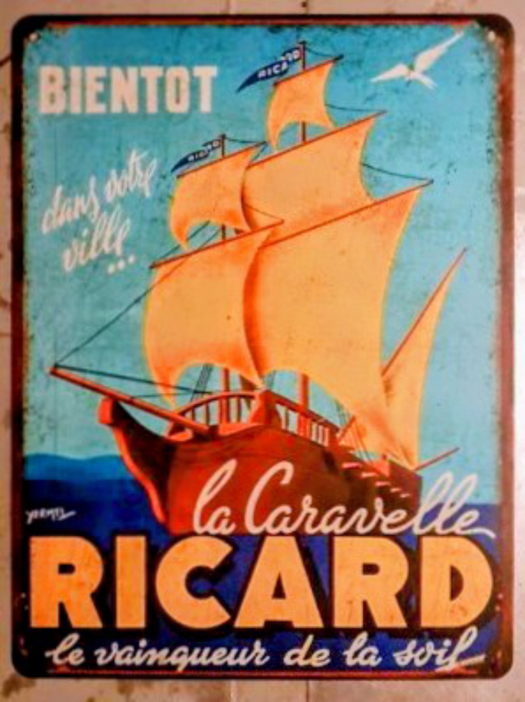Ricard et les affiches_5