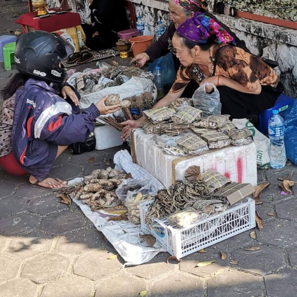 Les marchés de Vientiane