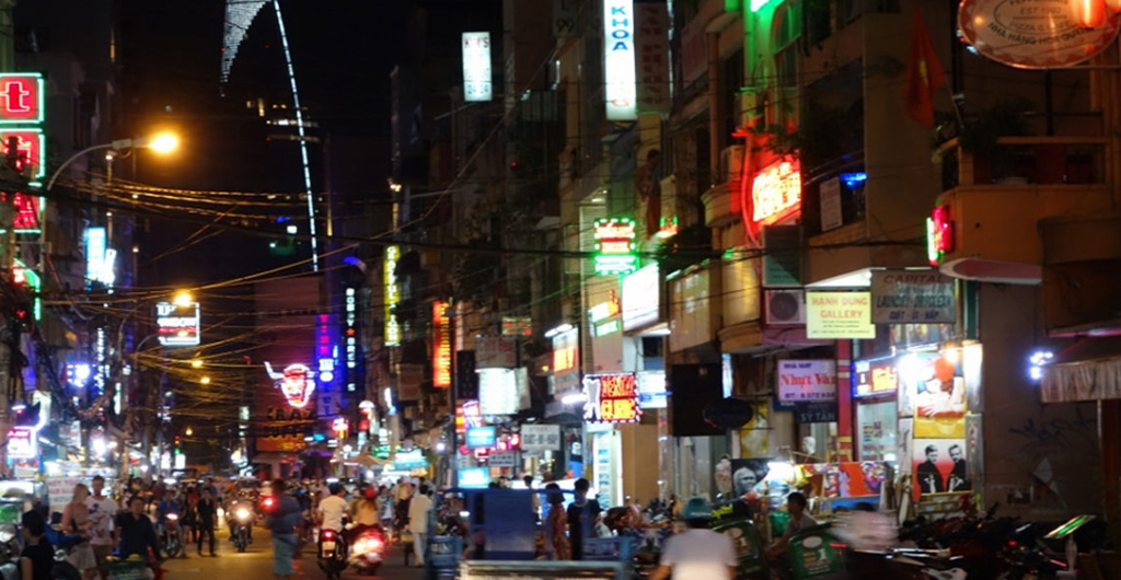Le quartier des routards Hô Chi Minh