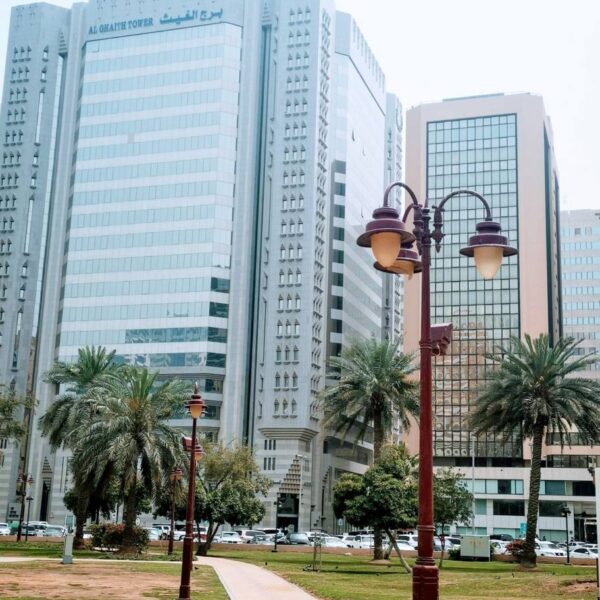 Les immeubles d'Abu Dhabi