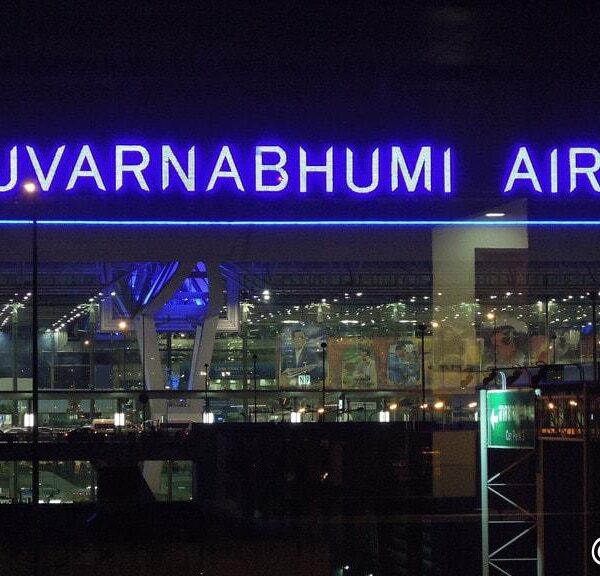 L’aéroport Suvarnabhumi – Bangkok