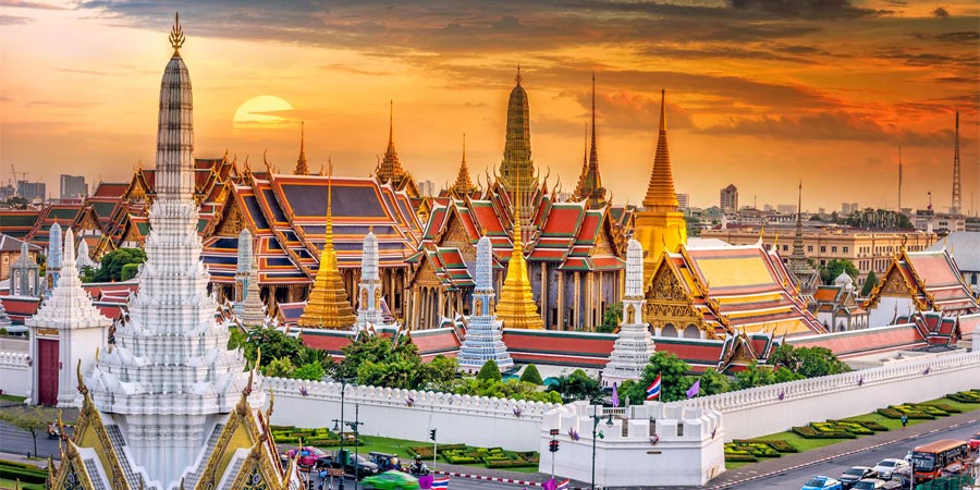Visite du Palais Royal de Bangkok
