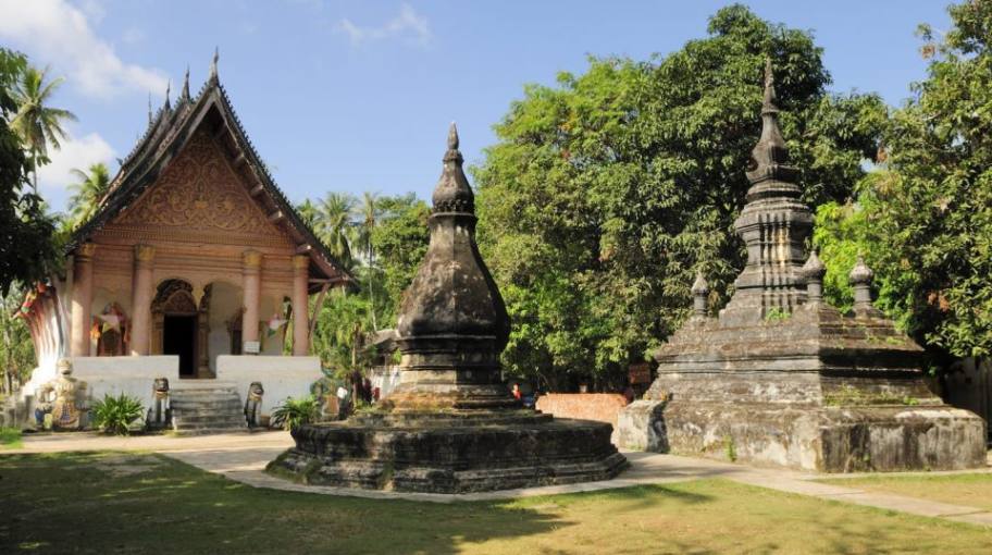 Temple Wat Aham, Luang Prabang