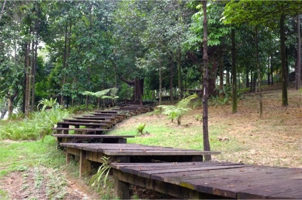 2_Les “Deckings” du Botanical Gardens Kuala Lumpur