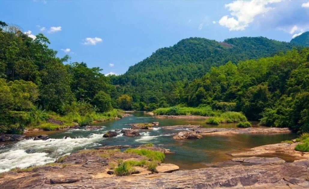 La rivière Kelani Sri Lanka