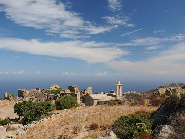 Le village abandonné Occi, Corse