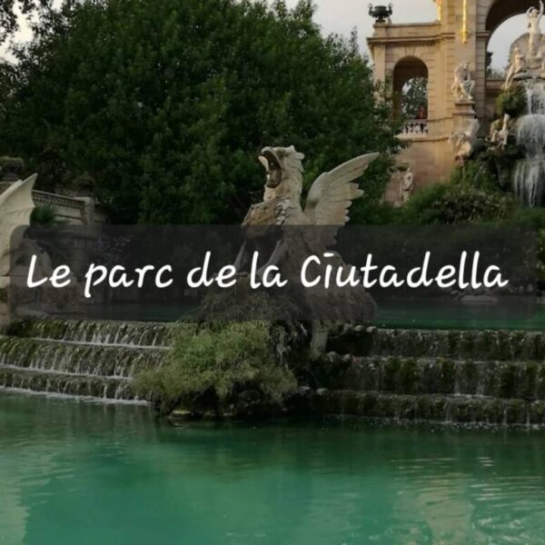 Le parc de la Ciutadella. Barcelone