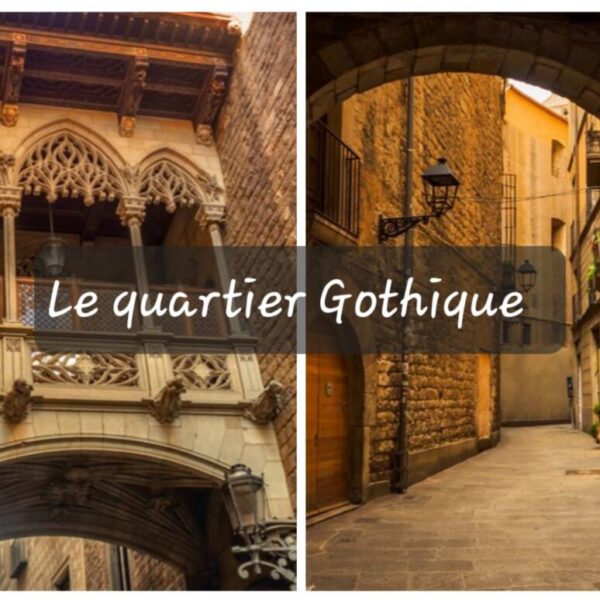 Le quartier Gothique Barcelone.