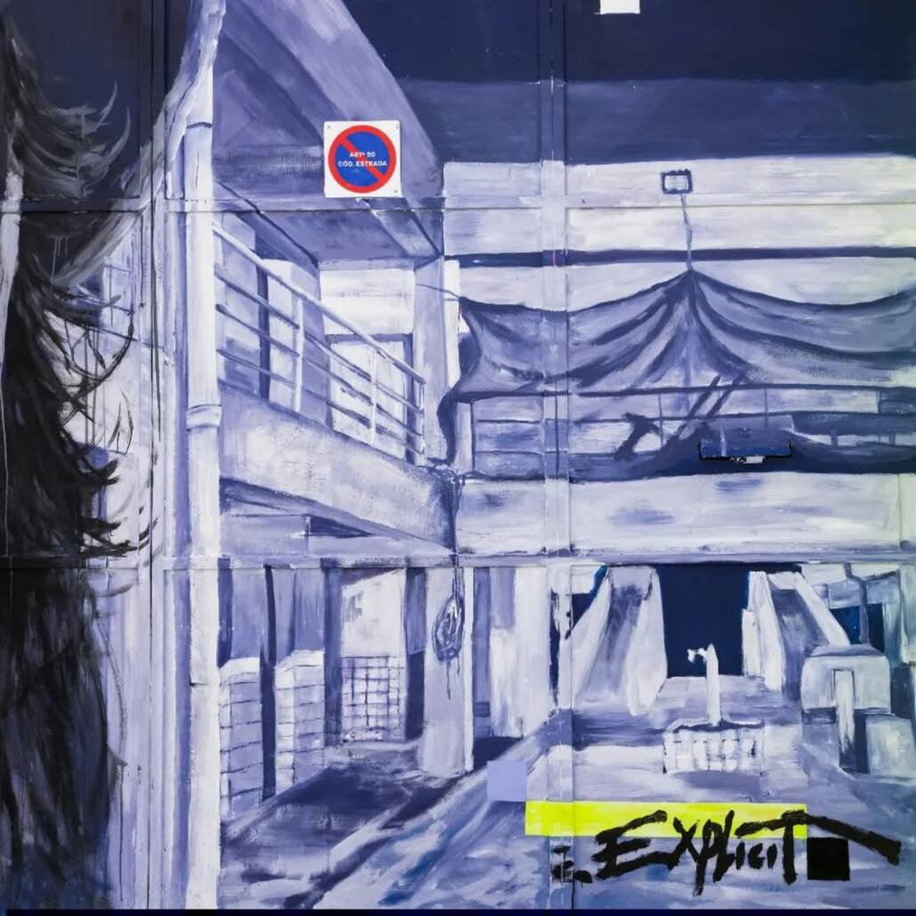 Fresques_Portrait monochrome du duo dartistes Explicit Citizens—Lisbonne_2