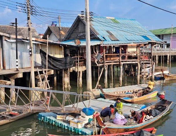 Les villages flottants en Thaïlande