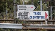Rouen et la « Gare de triage » de Sotteville-lès-Rouen.