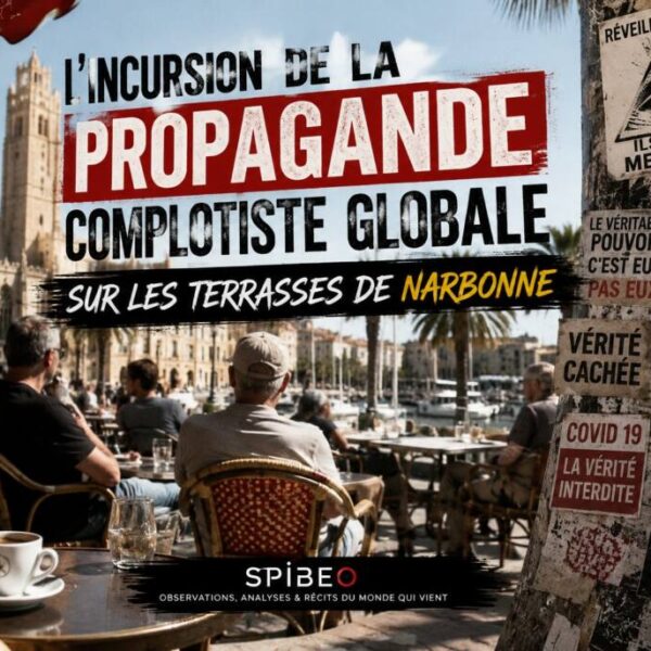 L’incursion de la propagande complotiste globale sur les terrasses de Narbonne