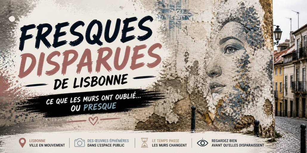 🎨 Fresques disparues de Lisbonne